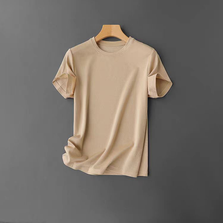 特！门店27&9~琎口奢线三菱三醋酸天丝空调短袖T恤 L41789