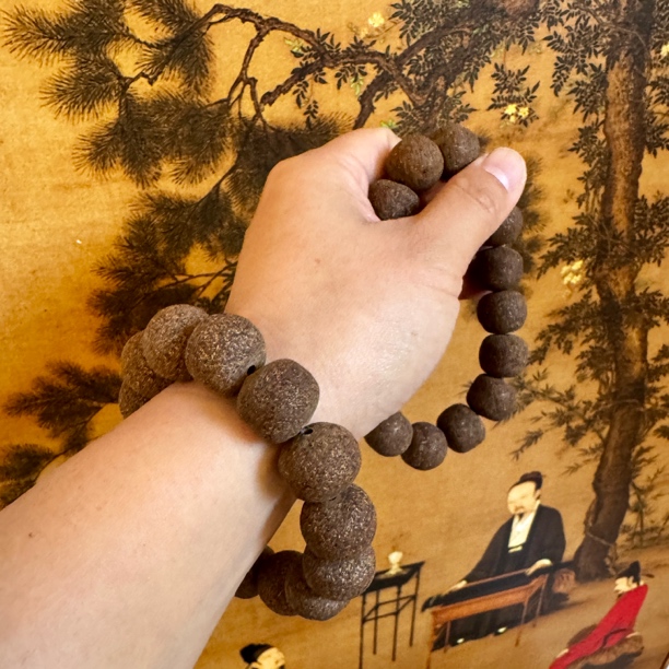 清露香 手搓粗糙草木感合香珠