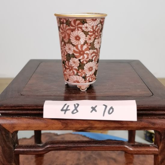 陶大德堂手工手绘釉盆