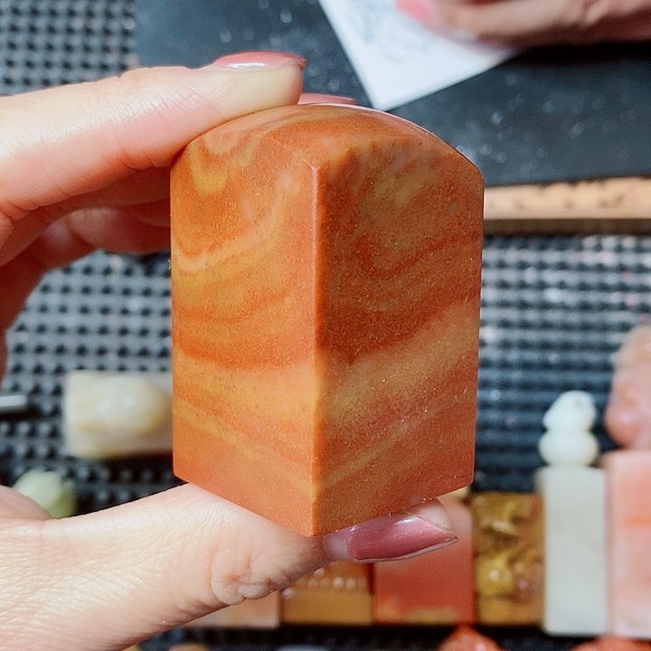 寿山石寒****书现场直播手工