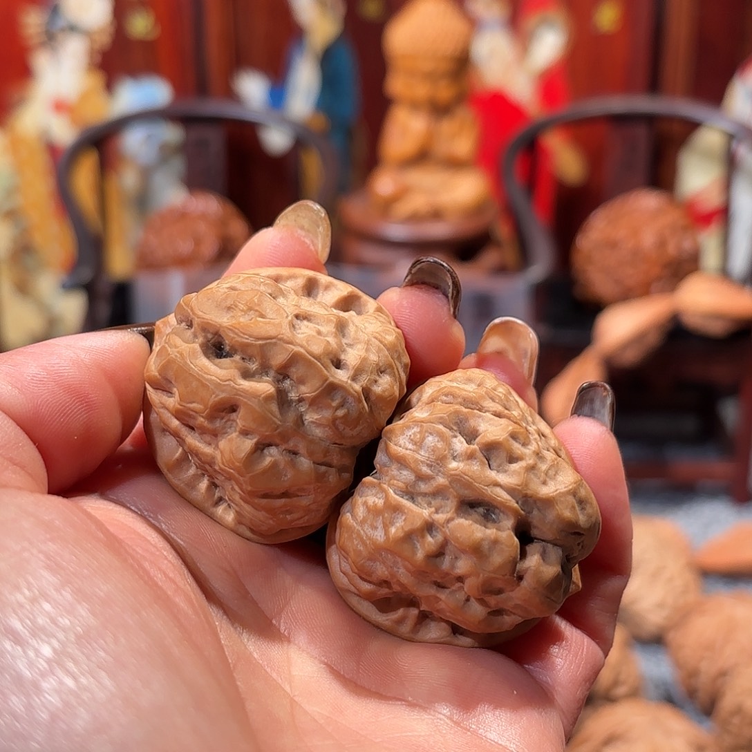 核桃文玩核桃蛤蟆头36