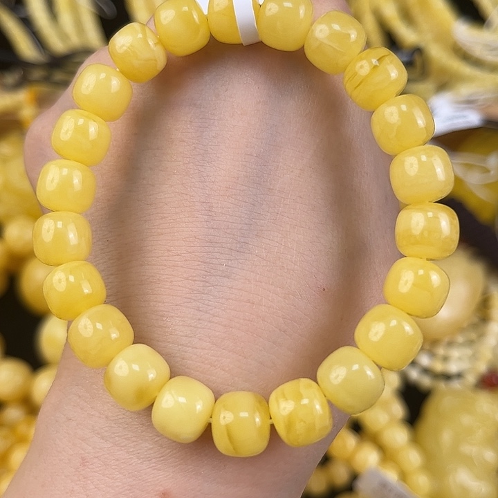 手链琥珀未镶嵌琥珀