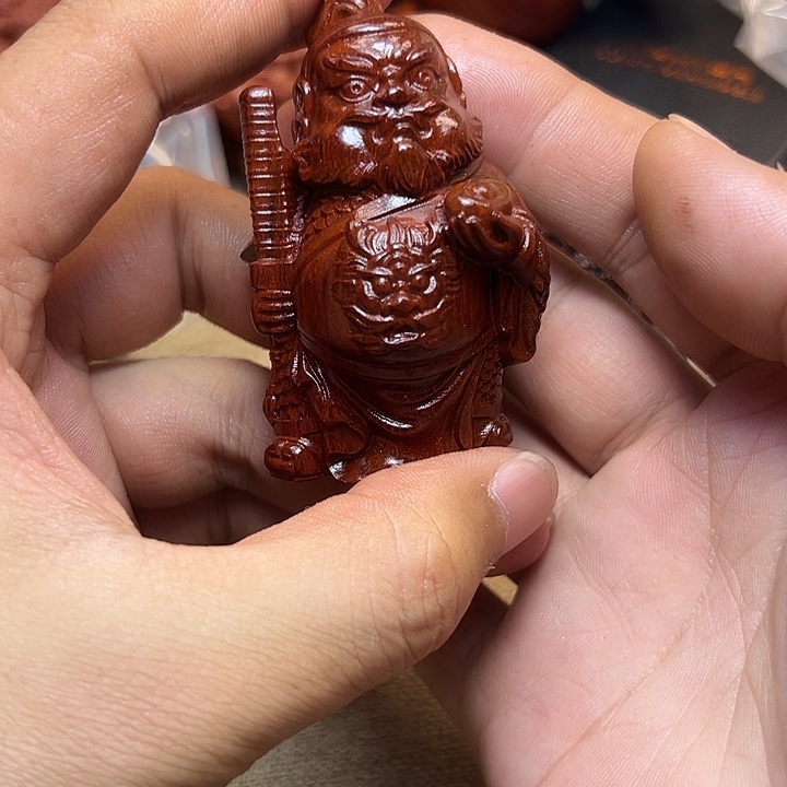 染料紫檀（血檀）无事牌