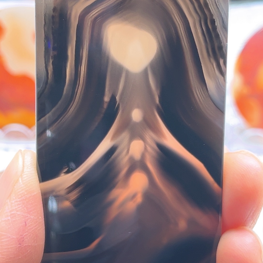 觉***子玛瑙/玉髓未镶嵌颈饰