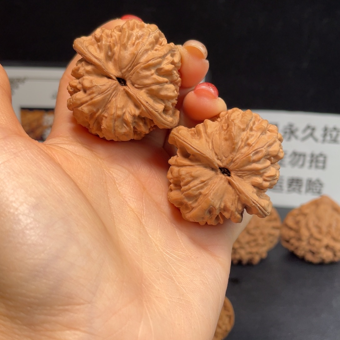 文玩核桃吊坠官帽41尺