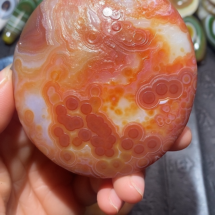 金***蛙玛瑙/玉髓合金颈饰