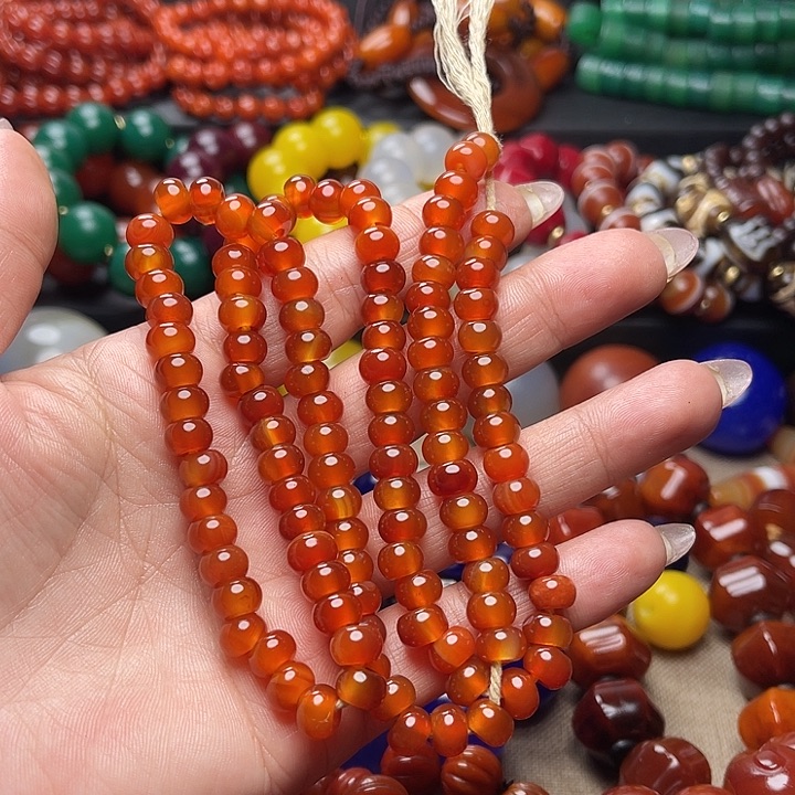 玛瑙/玉髓手链未镶嵌