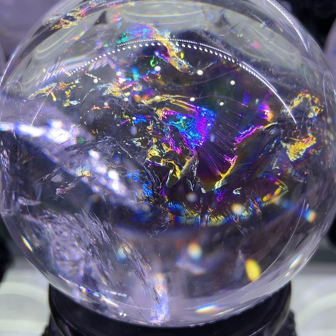 水晶水晶球摆件未镶嵌