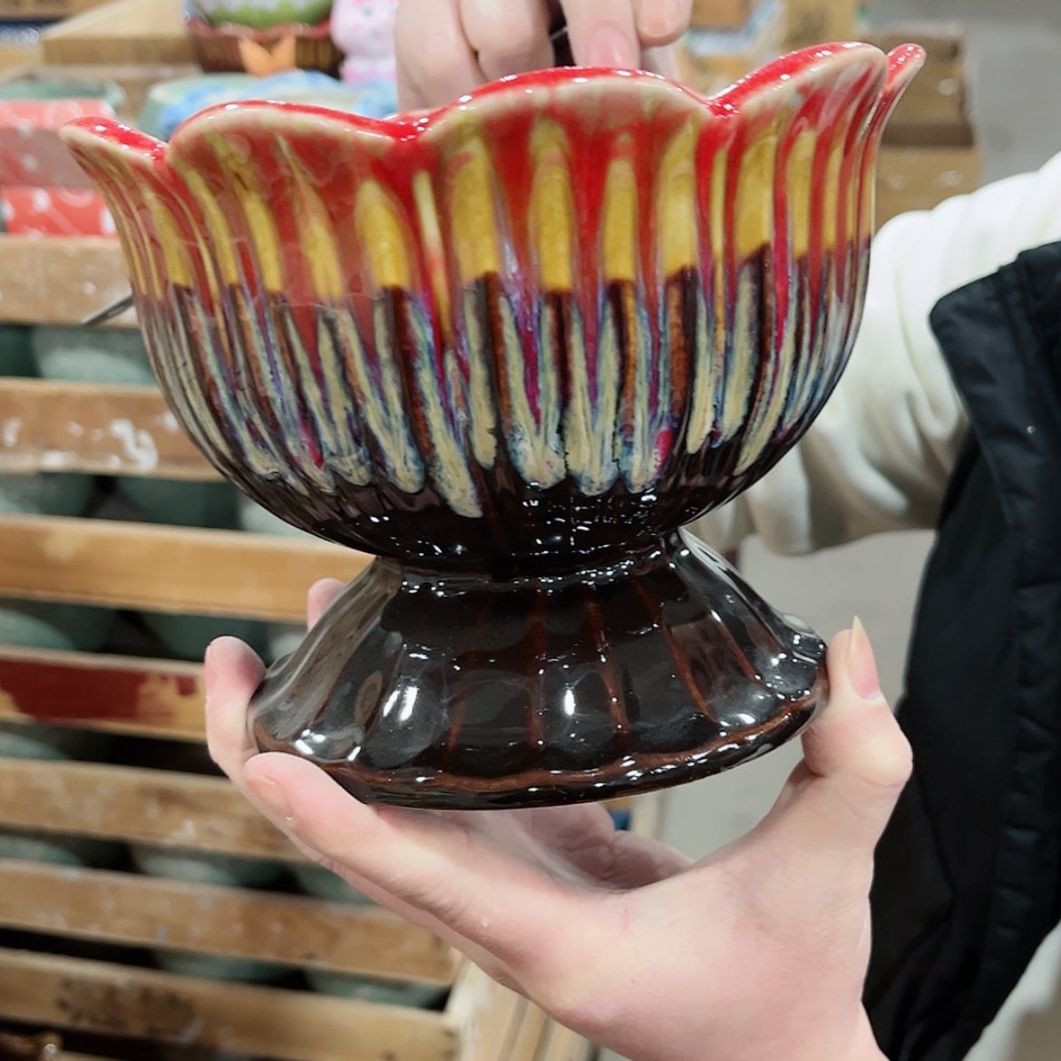 【闪购商品】陶瓷陶瓷多肉植物花盆