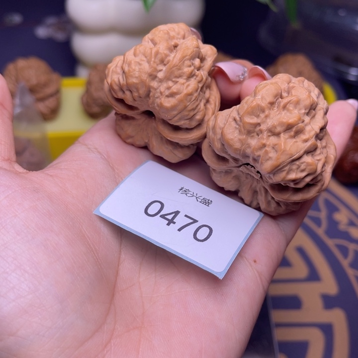 文玩核桃把件蛤蟆38.0470