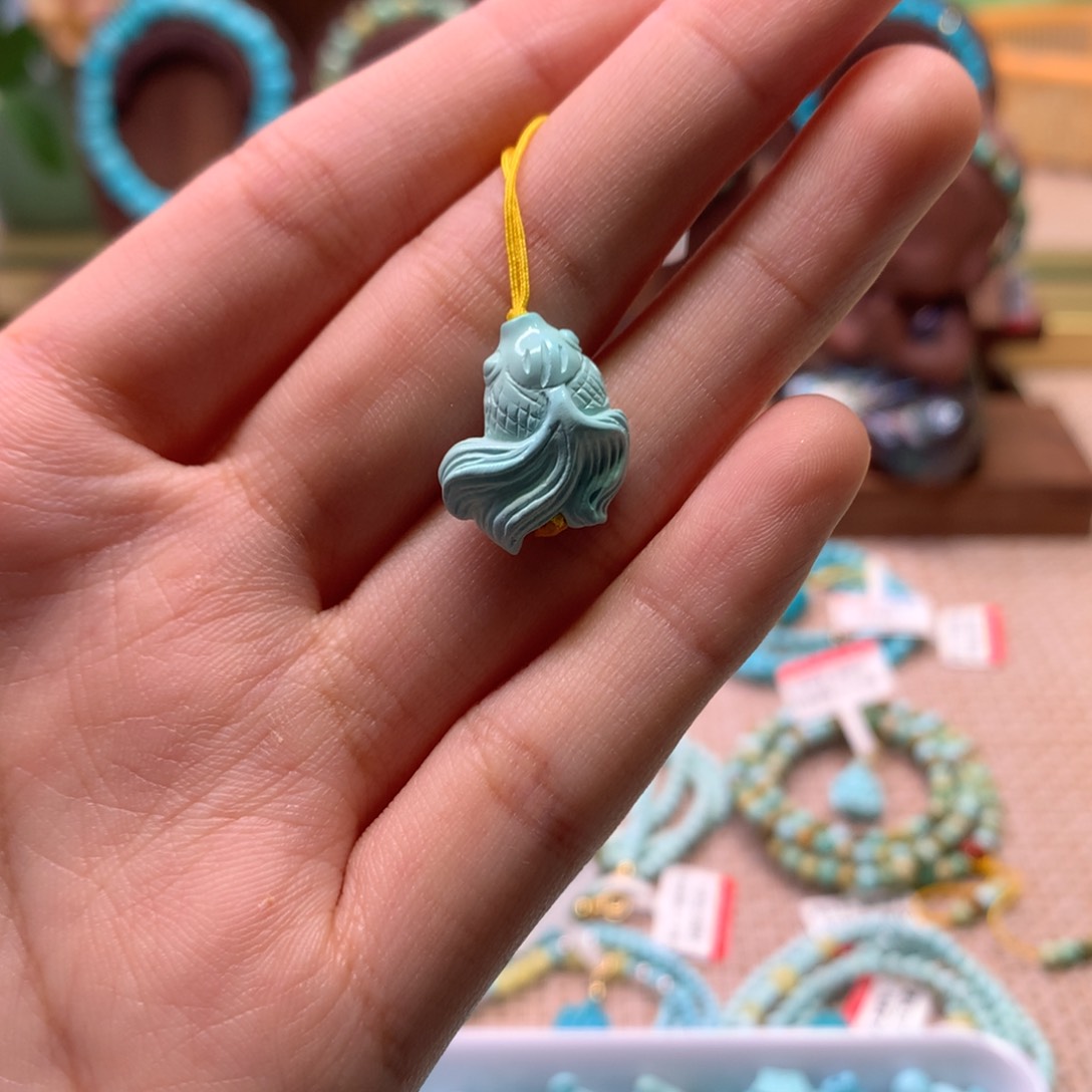 绿松石未镶嵌配饰