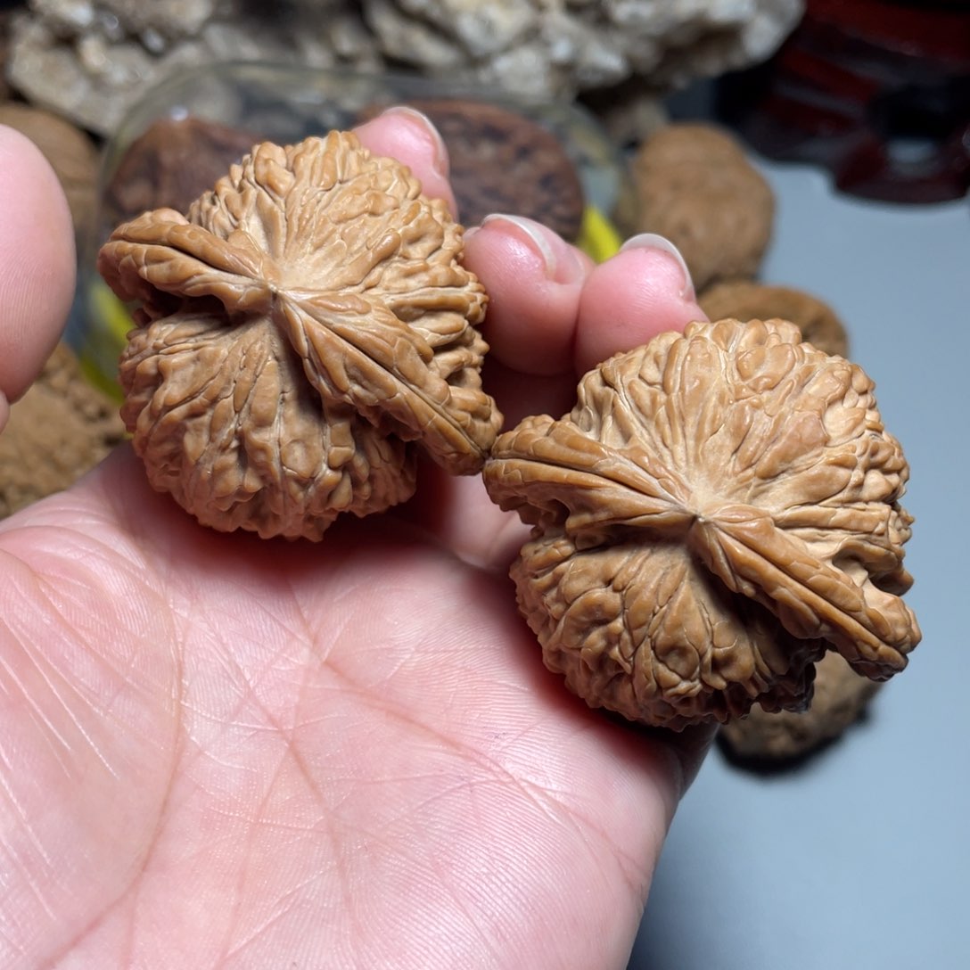 核桃手串/手链精品闷白46