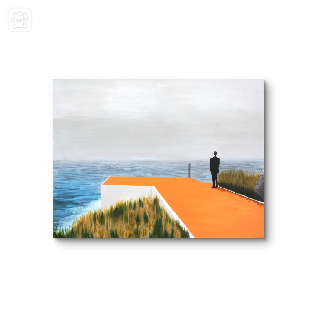 【海边】原创挂画 “90*120” No.1066