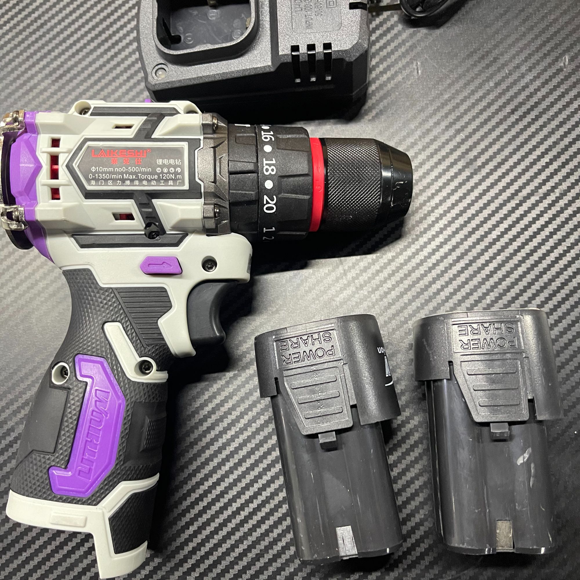 小钢炮手电钻带背板可敲击