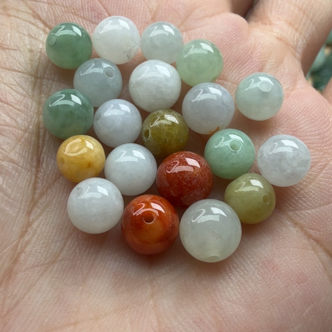 翡翠未镶嵌颈饰222