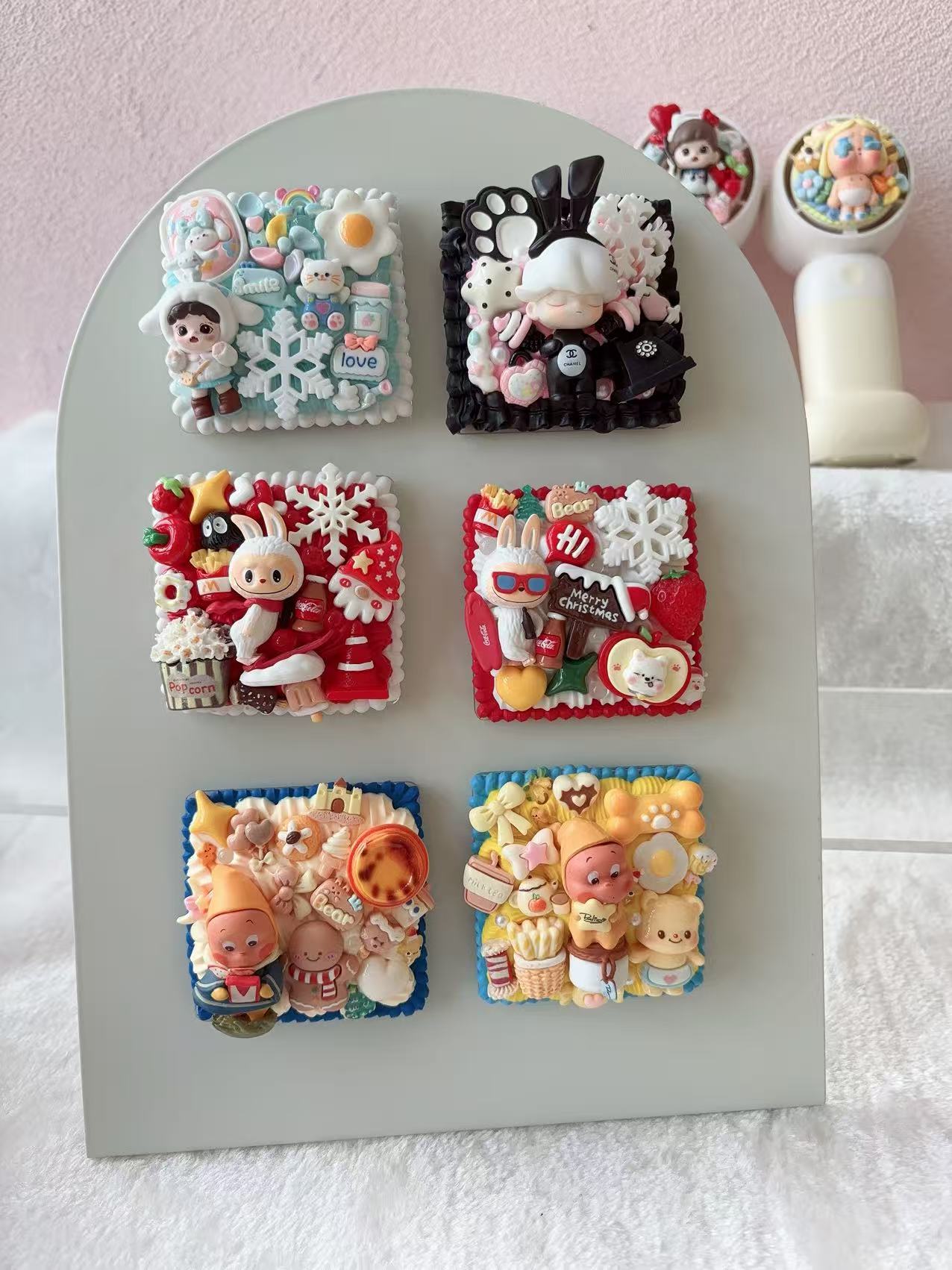 手工潮玩DIY冰箱贴