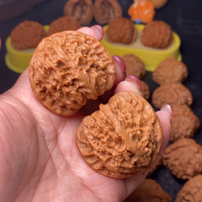 【闪购商品】把件文玩核桃904号白狮子42