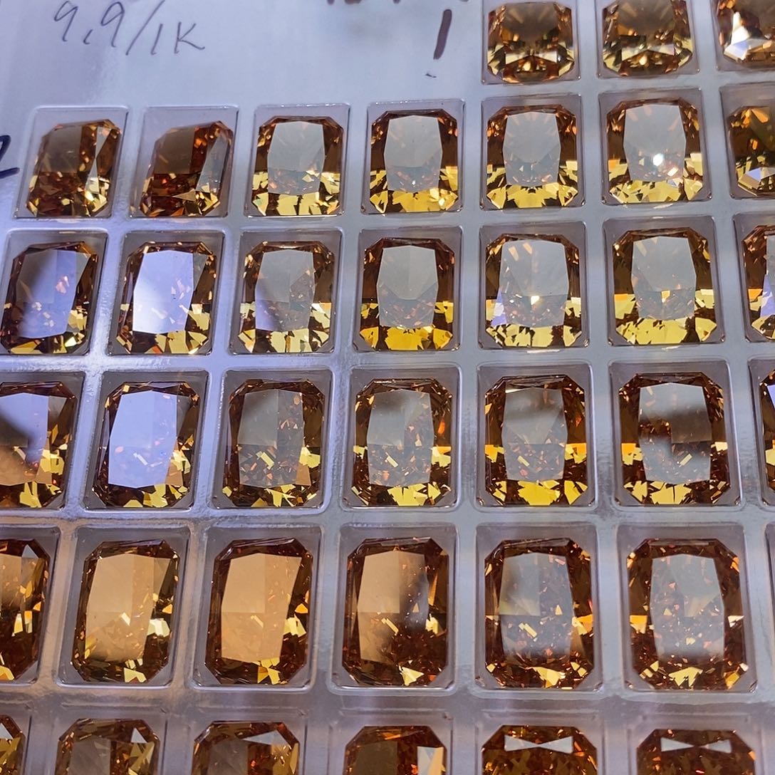 10*14 2颗锆石（处理）冰花切