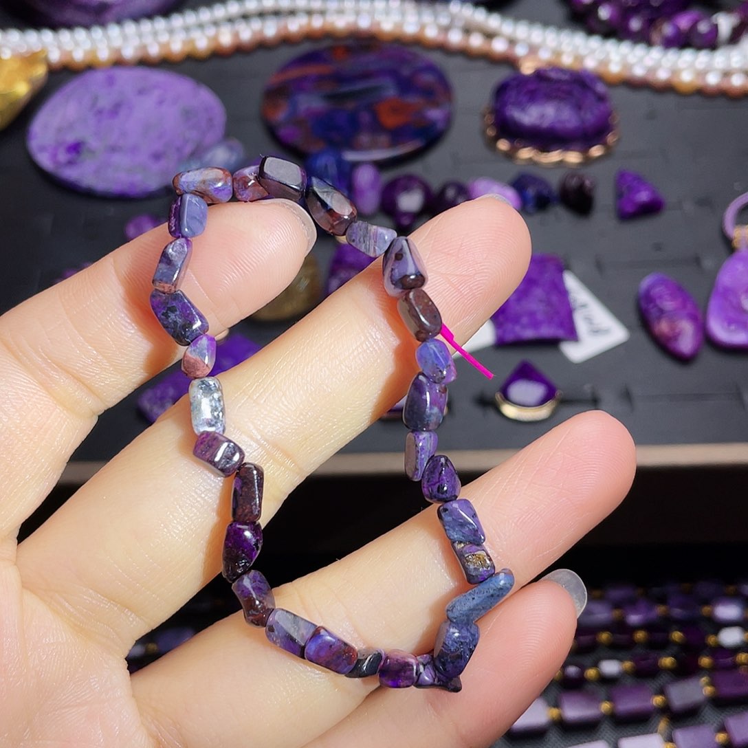 苏纪石（舒俱来）手链未镶嵌