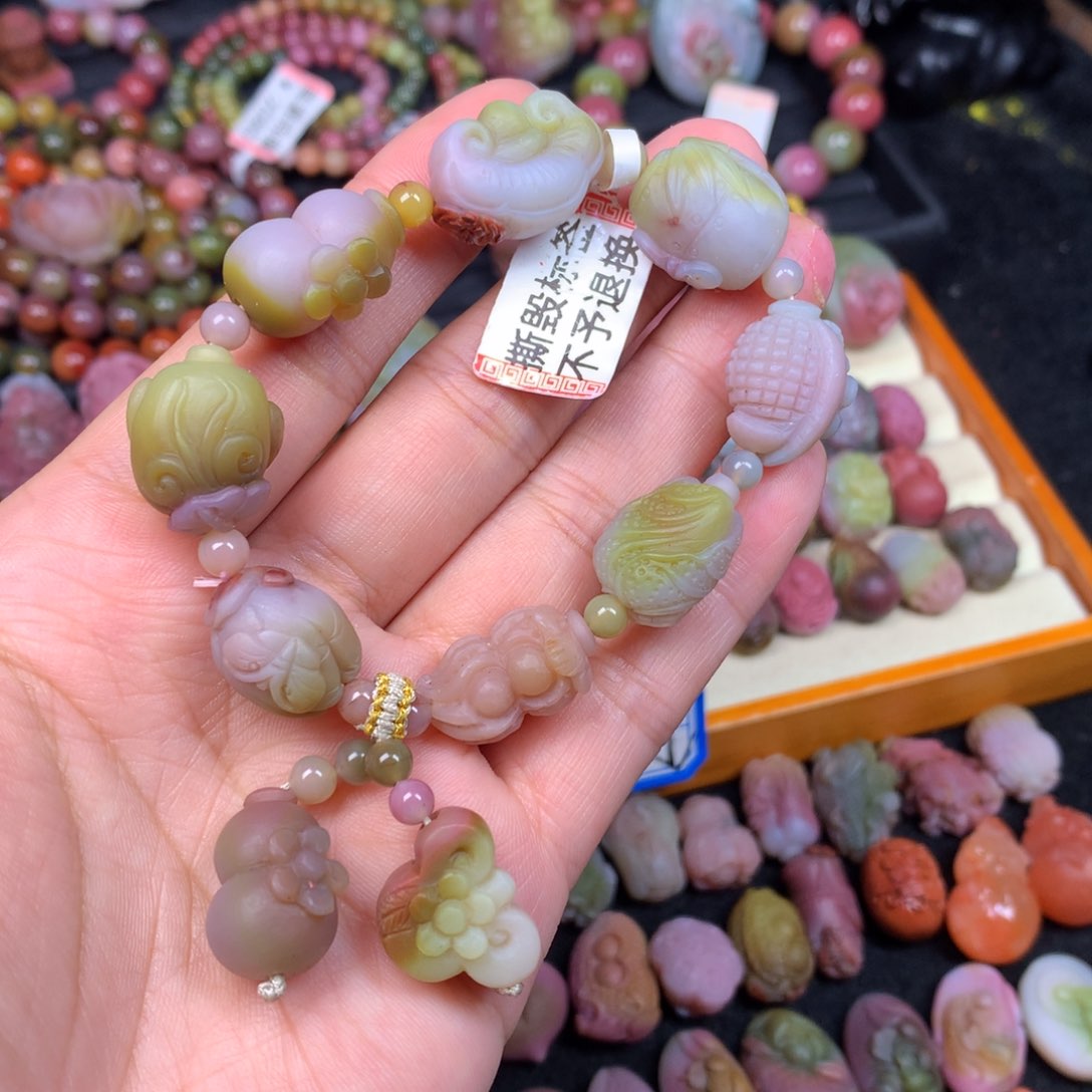 未镶嵌手链玛瑙/玉髓