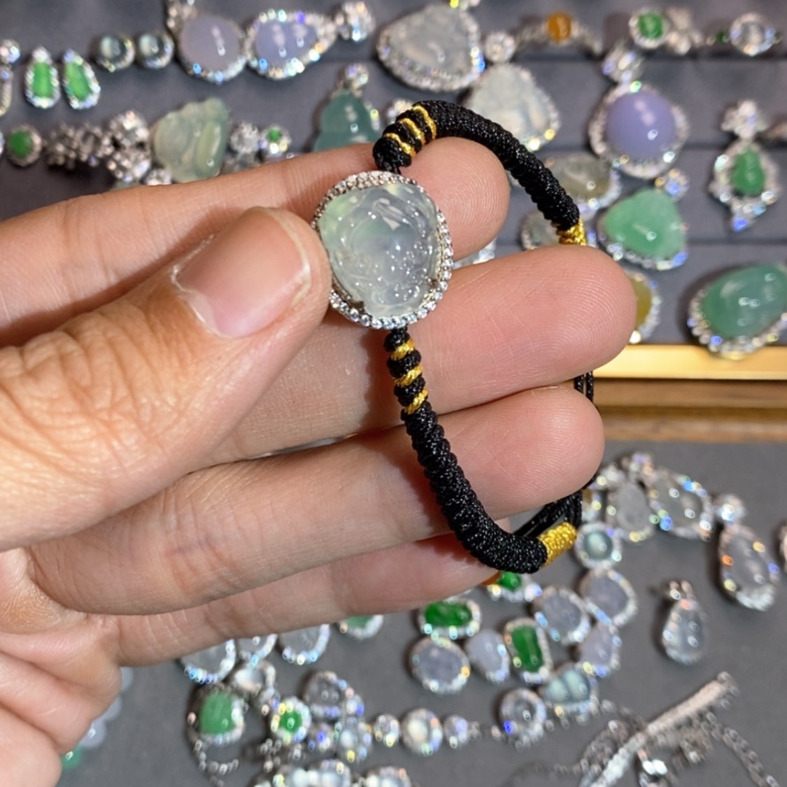 【闪购商品】翡翠颈饰未镶嵌M****翡翠