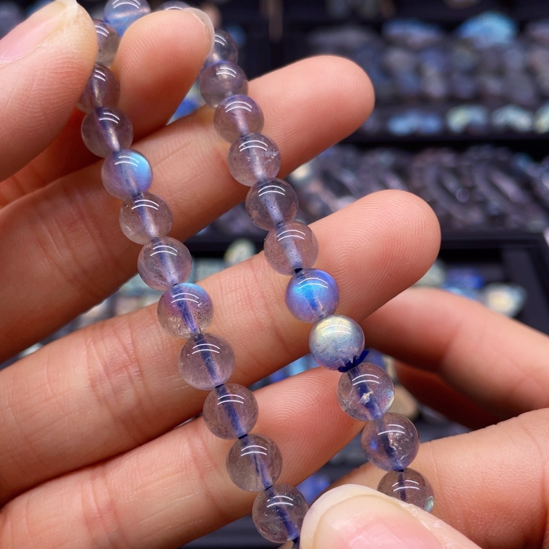 长石手串未镶嵌7左右