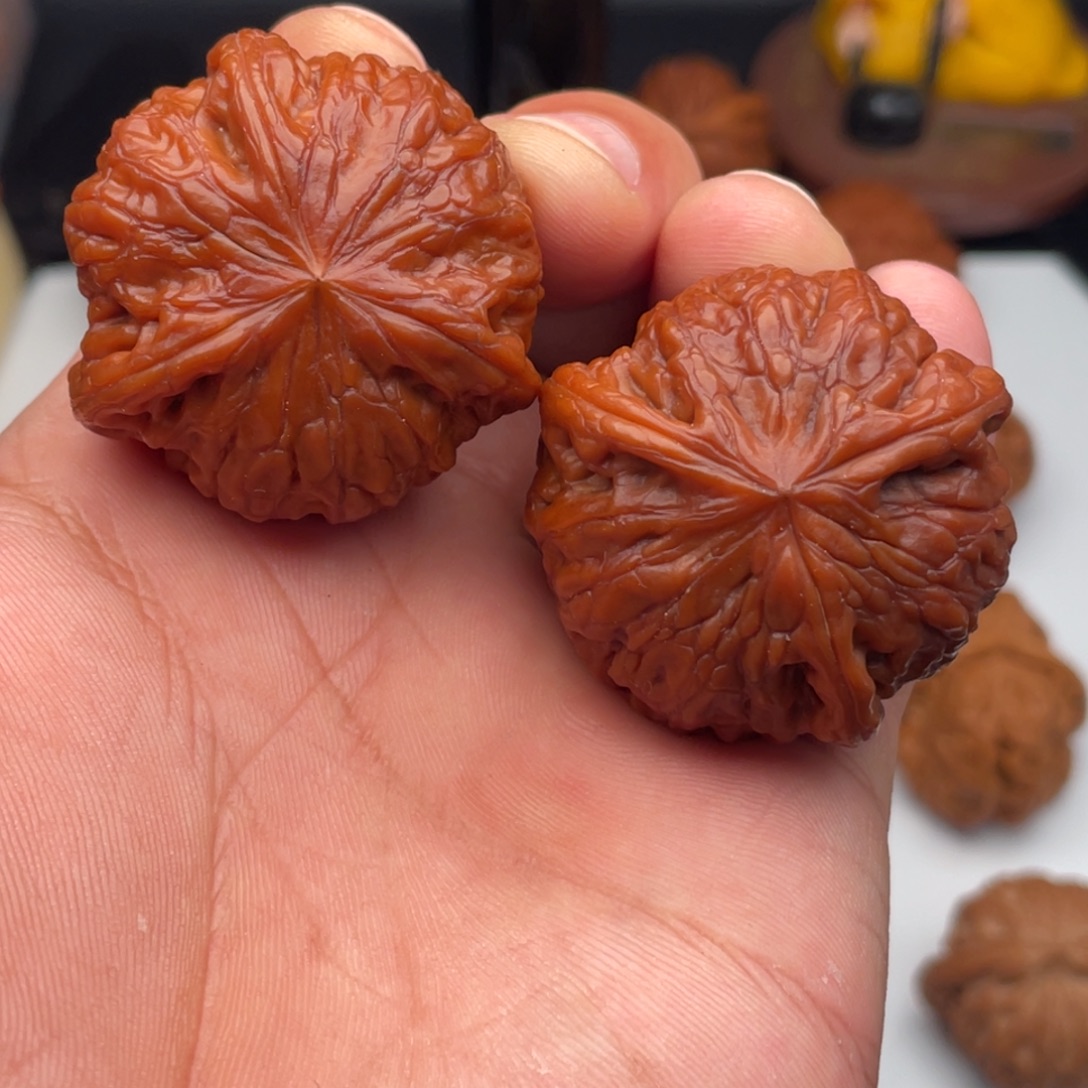 吊坠文玩核桃41全品铁锤三棱