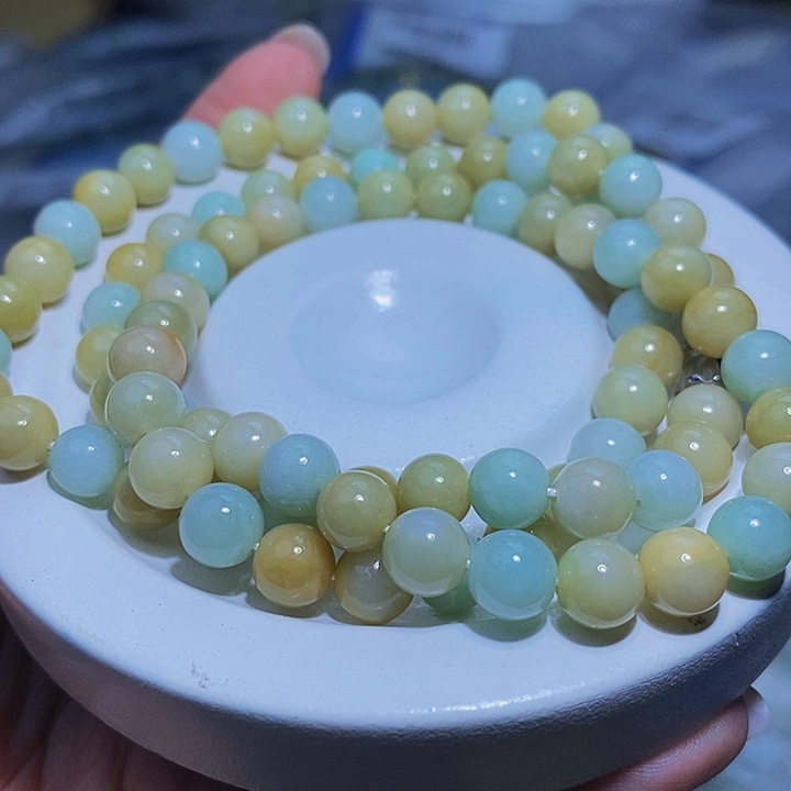 未镶嵌手串翡翠天然缅甸A货翡翠7.2