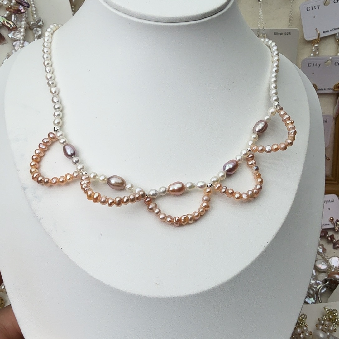 未镶嵌淡水珍珠颈饰