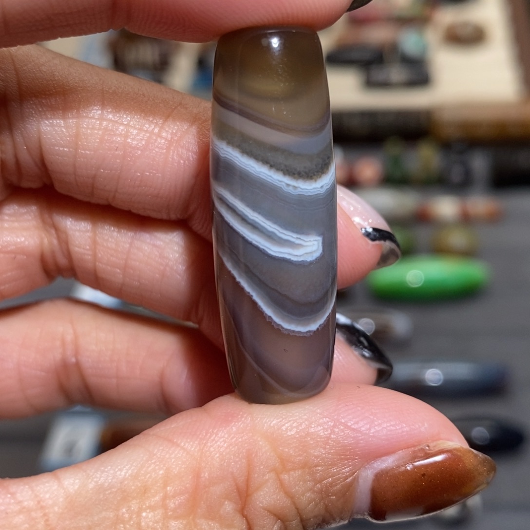 左***叶玛瑙/玉髓合金手链