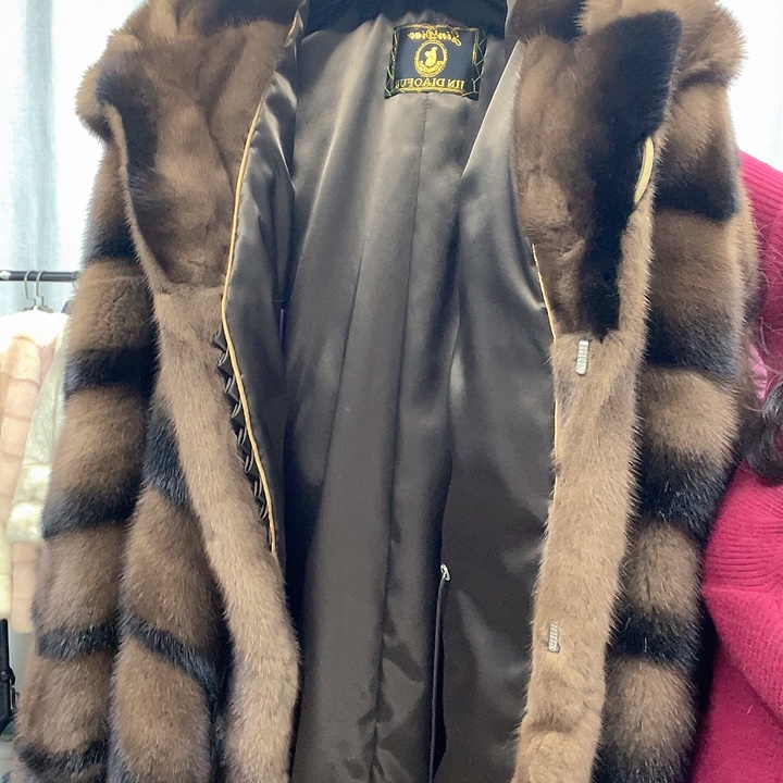 2025新款水貂外套女