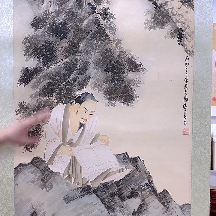 国画宋庄公选。宋庄公