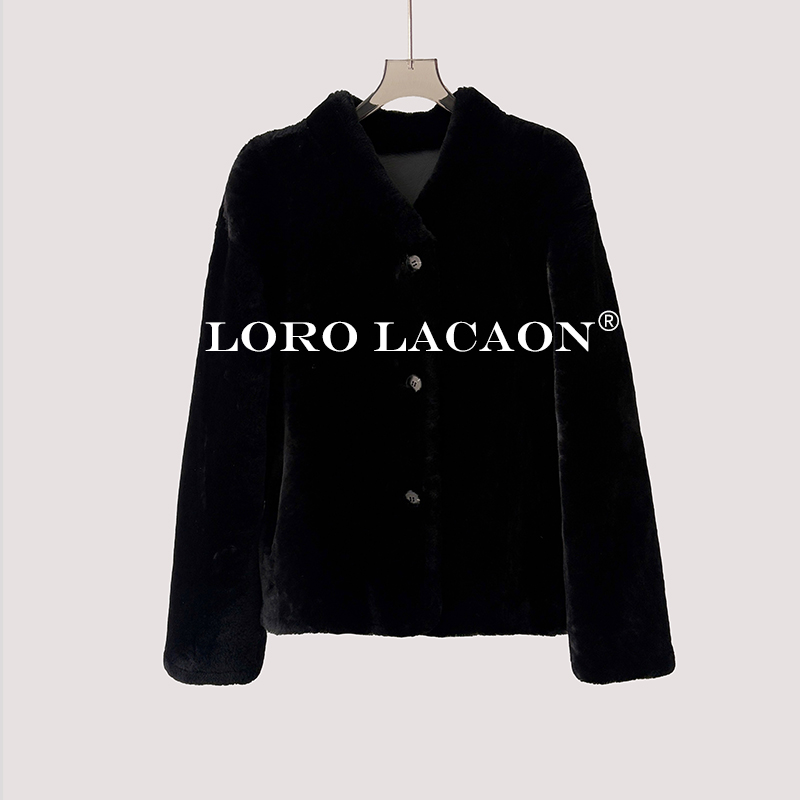 以赛亚 雾落雪纸 2025年休闲时尚托斯卡纳保暖外套女2890