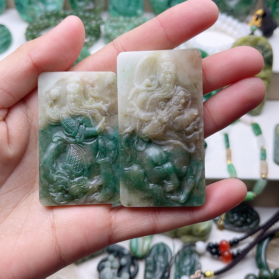 独山玉挂件未镶嵌A****.