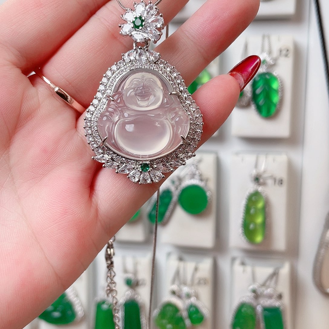 玛瑙/玉髓吊坠(赠链)未镶嵌