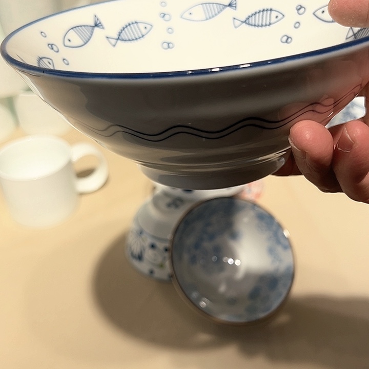 瓷7502面碗两只福利