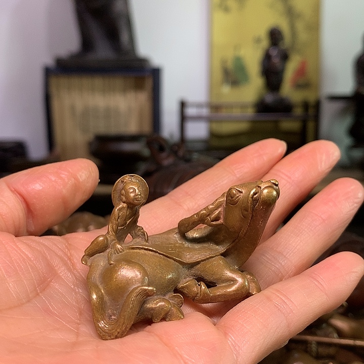 $***$铜茶宠 摆件 茶室空间