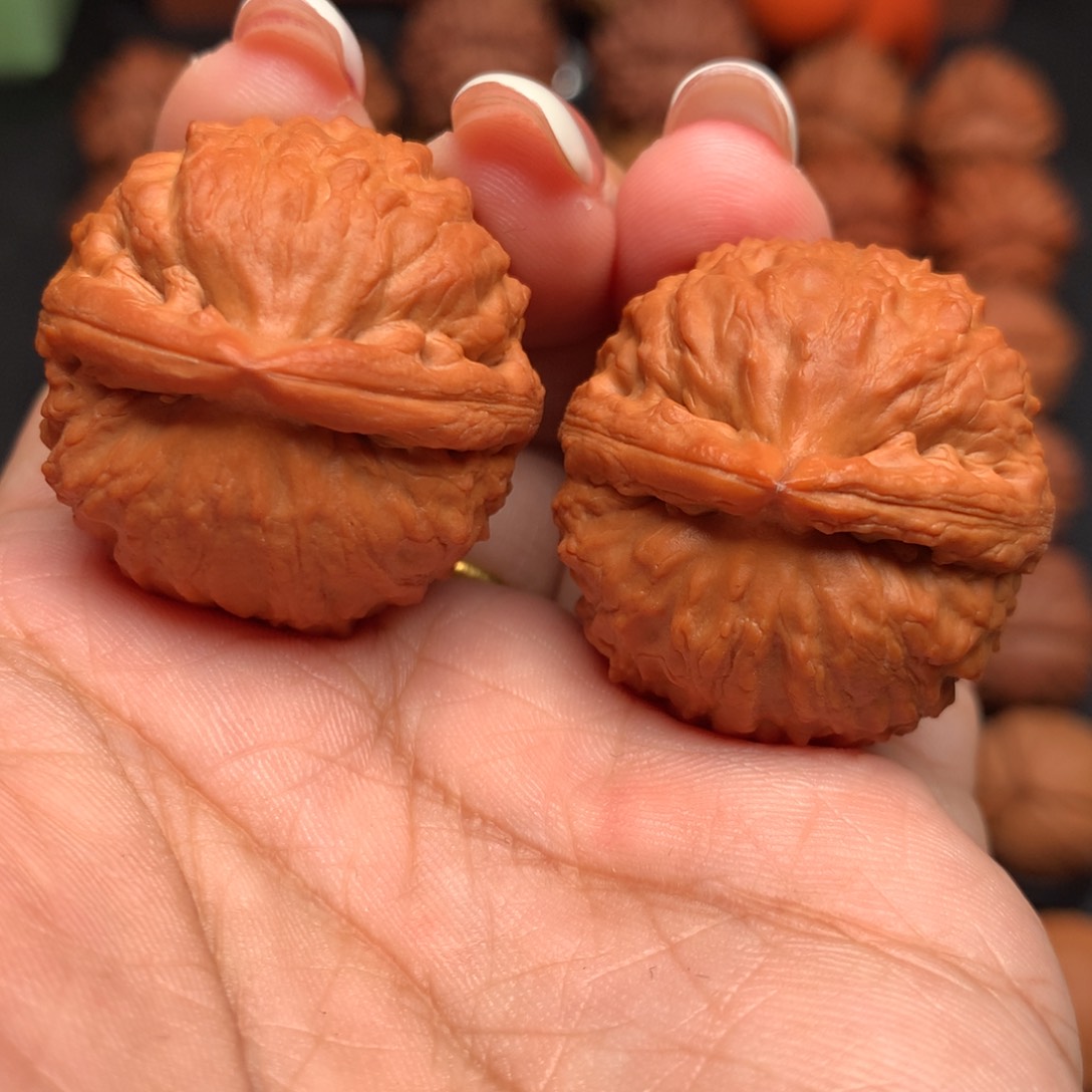 把件文玩核桃荔枝纹