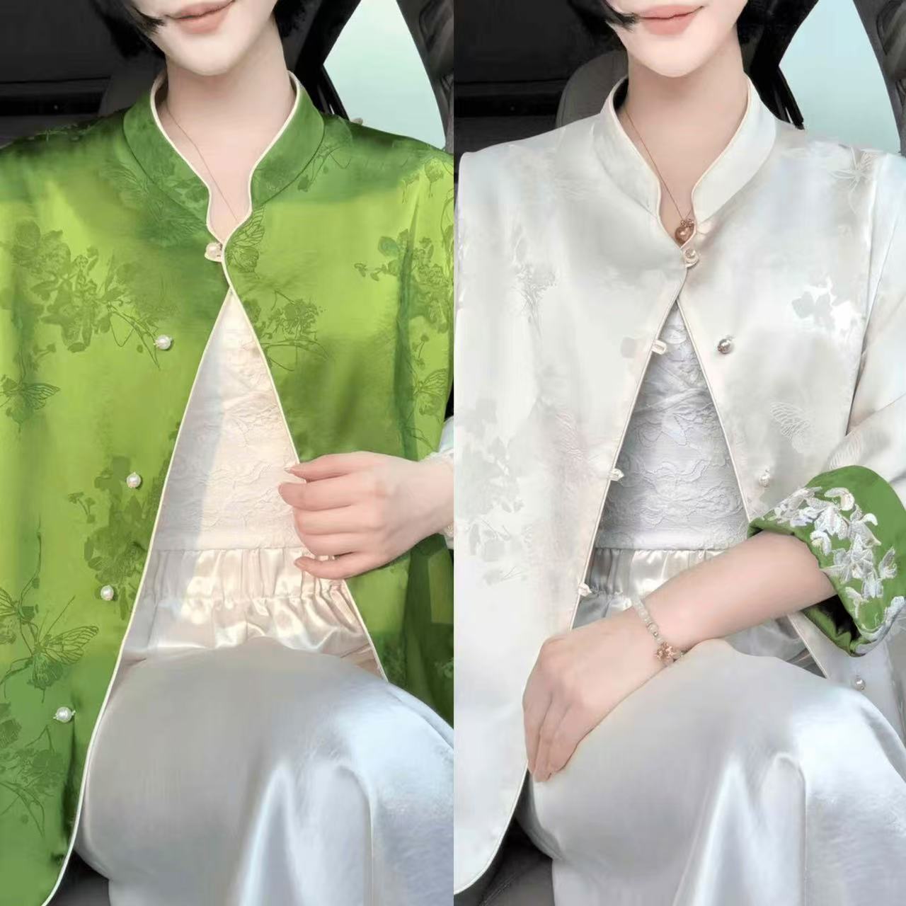 【大表姐】（双面双穿外套）国风百搭时尚宽松别致简约外套