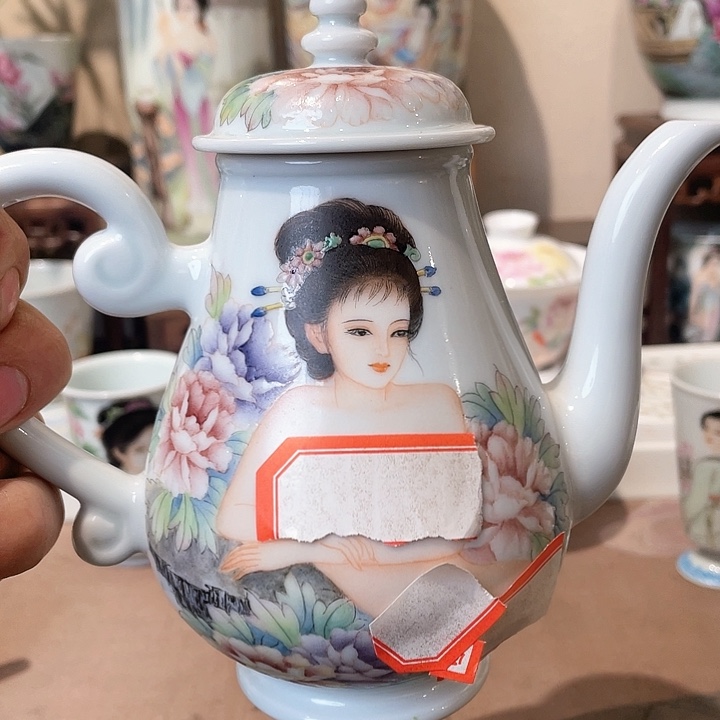 嘻**哈景德镇陶瓷，手工绘画