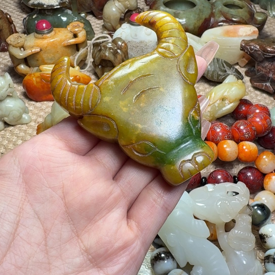 白玉菩提吊坠挂件