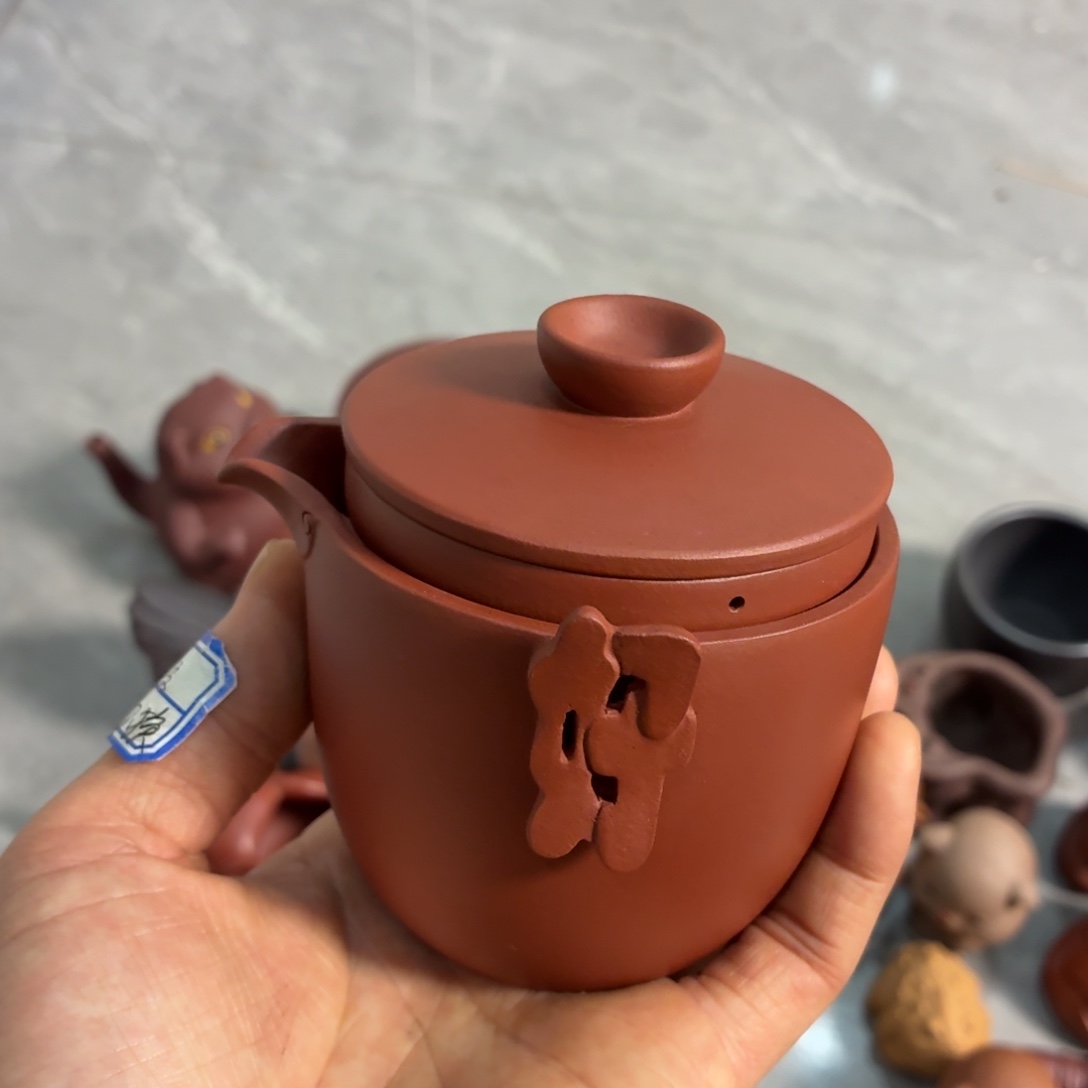 紫砂茶杯瑕疵不退不换介意勿拍