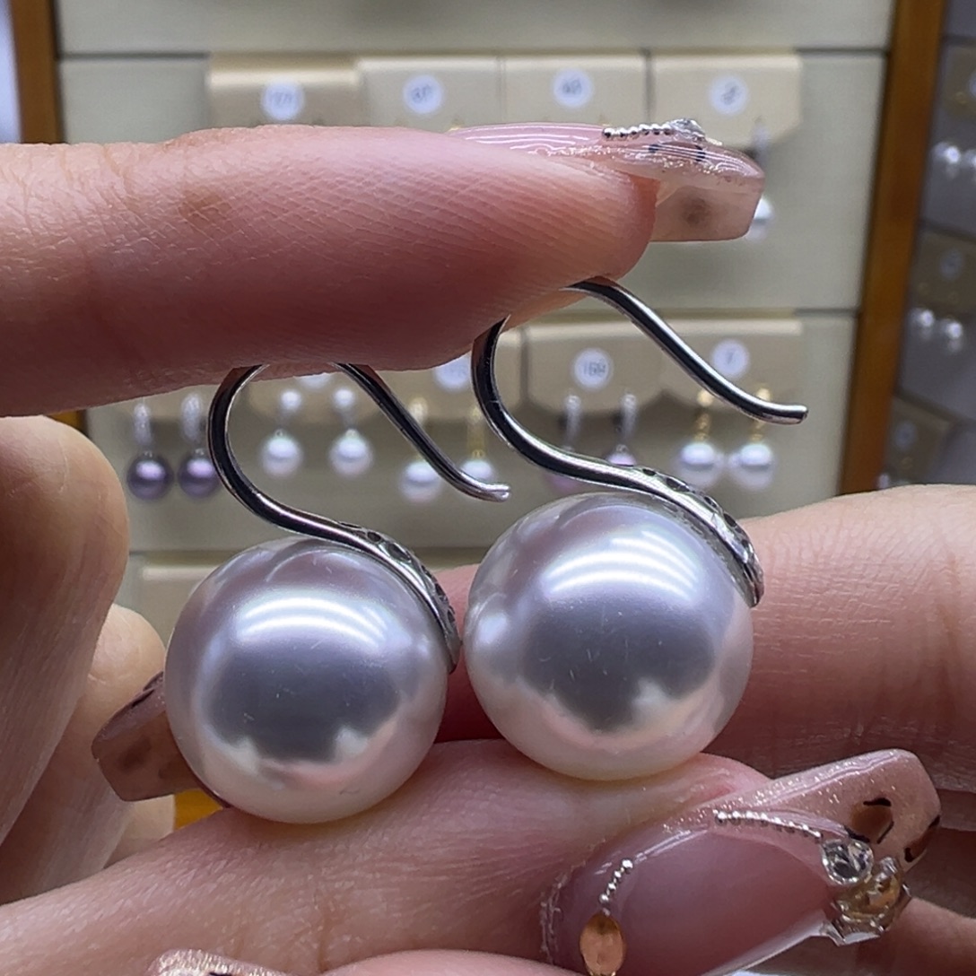 淡水珍珠未镶嵌耳饰