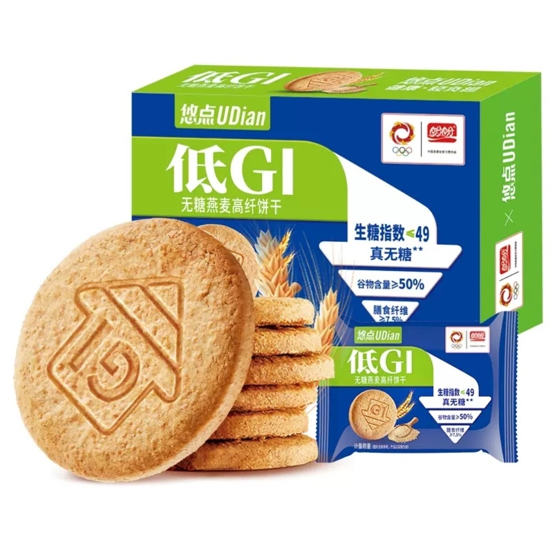 盼盼低GI无糖燕麦饼干216g
