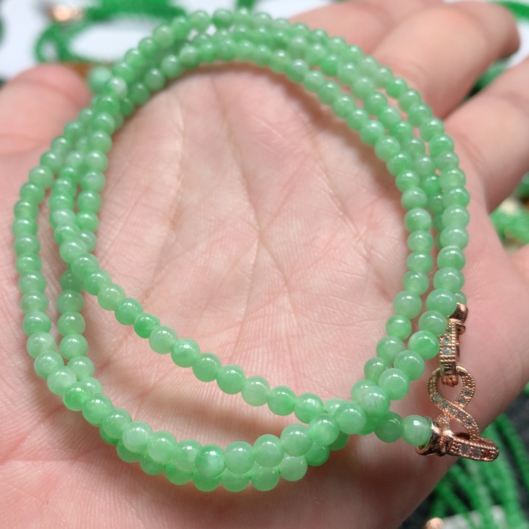 未镶嵌手链翡翠翡翠