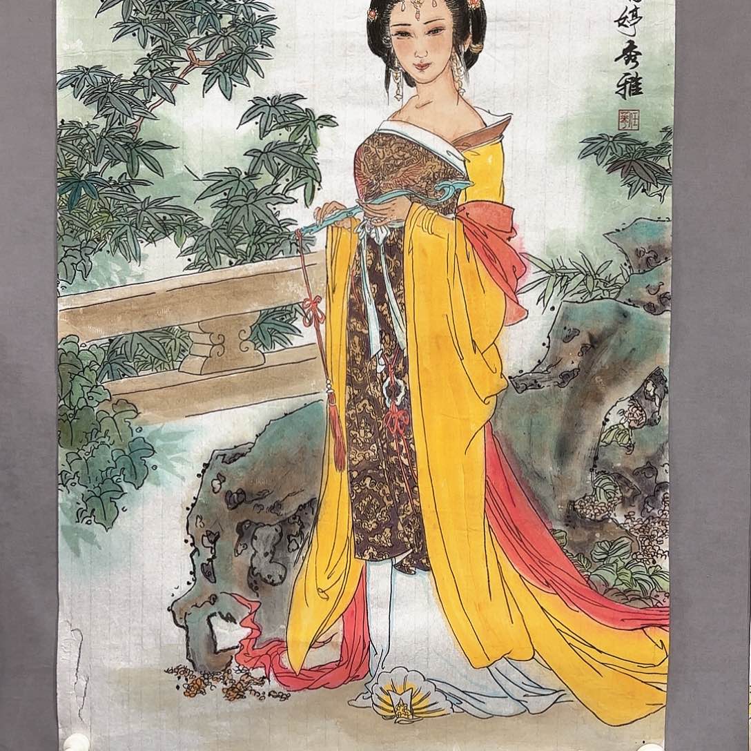 国画国画纯手绘作品请放心去藏