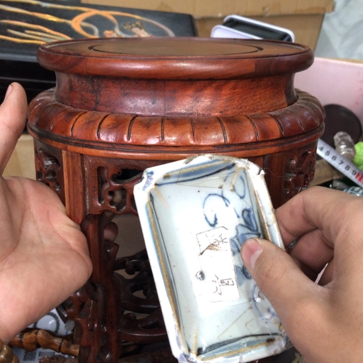 陶瓷孤品单件车里拍