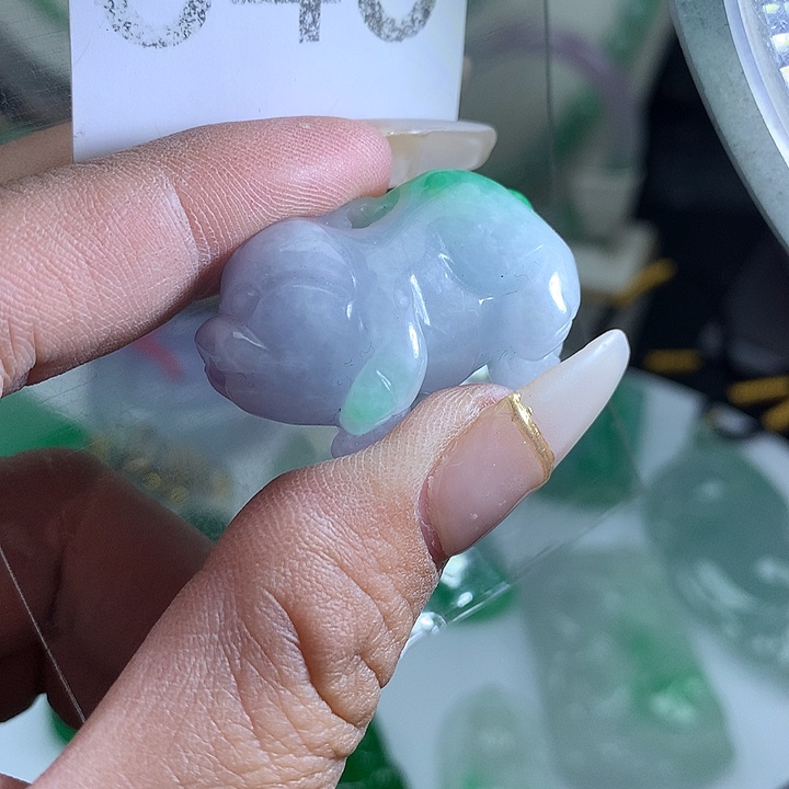 翡翠未镶嵌吊坠(不含链)翡翠