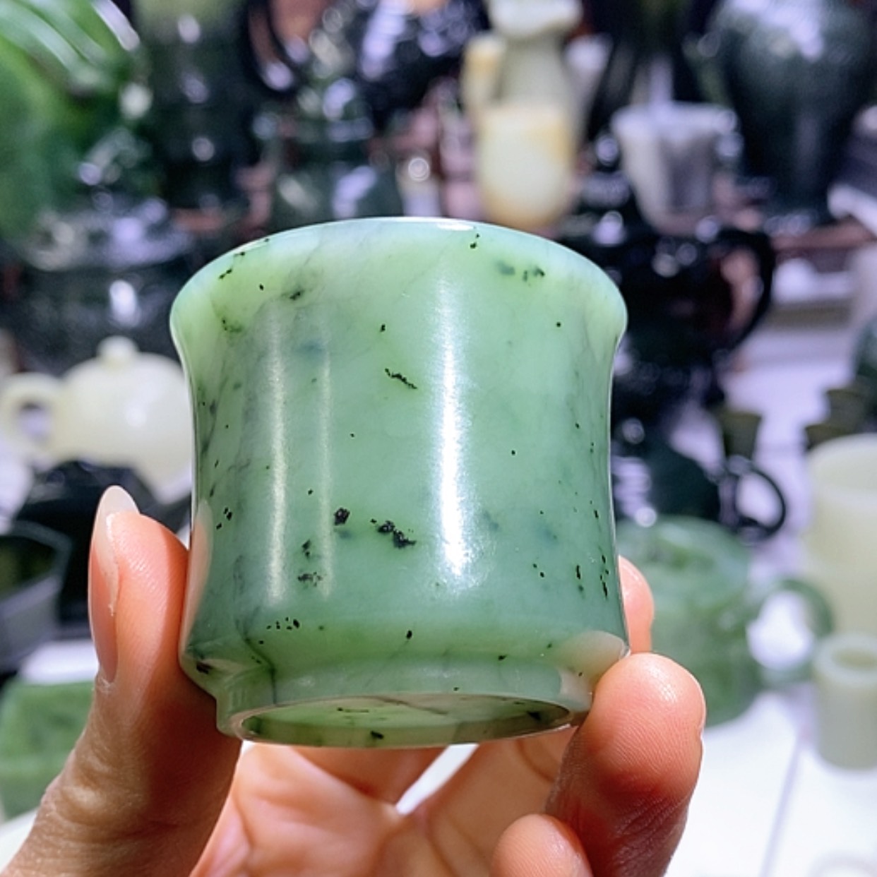 【闪购商品】和田玉（碧玉）摆件未镶嵌福利