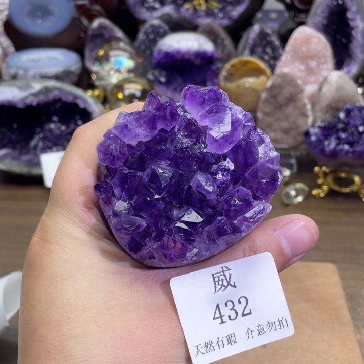 水晶未镶嵌珠宝半成品